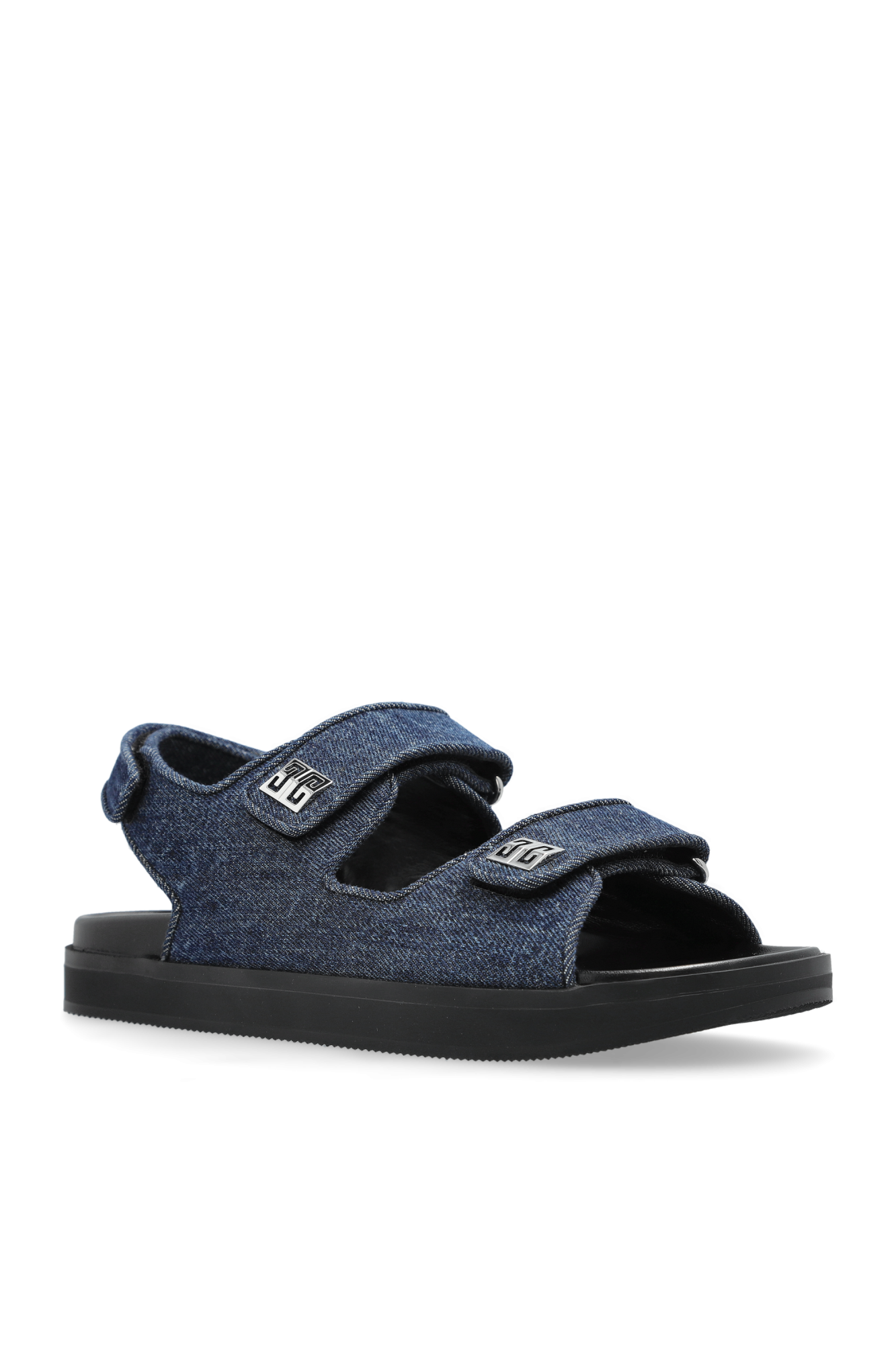 Navy blue Sandals with logo-shaped appliqué Givenchy - Vitkac AS